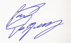 PATRICK DEMPSEY SIGNED 3x5 INDEX CARD COA AUTHENTIC