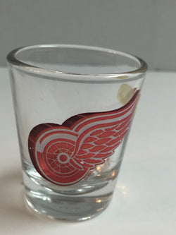 DETROIT RED WINGS OFFICIAL NHL 2OZ SHOT GLASS