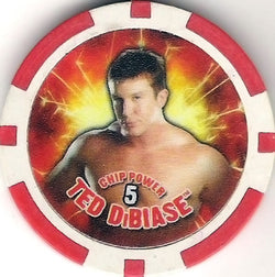 2011 Topps WWE Power Chipz Ted Dibiase