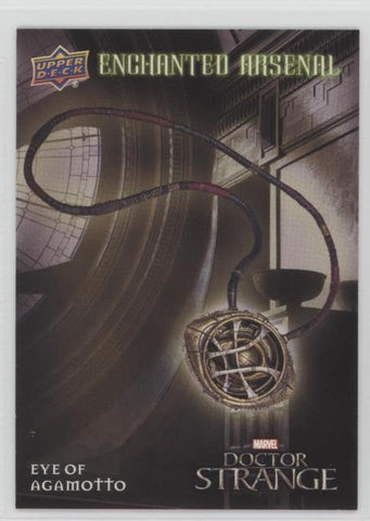 2016 Upper Deck E-Pack Exclusive Doctor Strange Enchanted Arsenal #MA-1