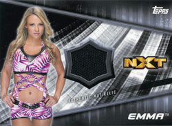 2016 Topps WWE Emma Authentic Event-Used Mat Relic #130/199