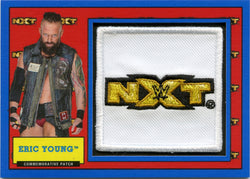 2017 Topps Heritage WWE Eric Young Commemorative NXT Patch #49/50