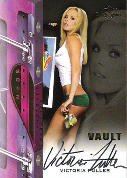 2012 Bench Warmer Vault Victoria Fuller Authentic Autograph