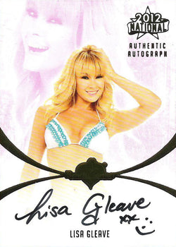 2012 Bench Warmer Lisa Gleave National Authentic Autograph