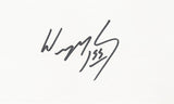 WAYNE GRETZKY SIGNED 3x5 INDEX CARD COA AUTHENTIC