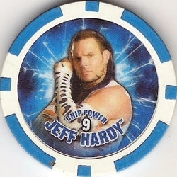 2011 Topps WWE Power Chipz Jeff Hardy