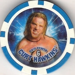 2011 Topps WWE Power Chipz Curt Hawkins