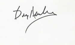 DON HENLEY SIGNED 3x5 INDEX CARD COA AUTHENTIC