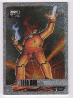 2016 Upper Deck Marvel Masterpieces Holofoil - #5 Iron Man