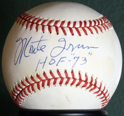 Monte Irvin Authentic Autographed Official MLB Baseball