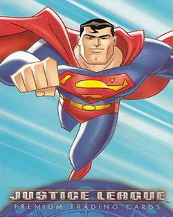 Inkworks Justice League Superman Promo Card 1 of 7