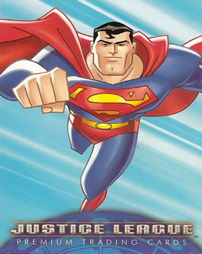 Inkworks Justice League Superman Promo Card 1 of 7