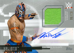 2017 Topps Undisputed WWE Kalisto Authentic Shirt Relic Autograph #02/50
