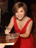 KELLY CLARKSON SIGNED 3x5 INDEX CARD COA AUTHENTIC