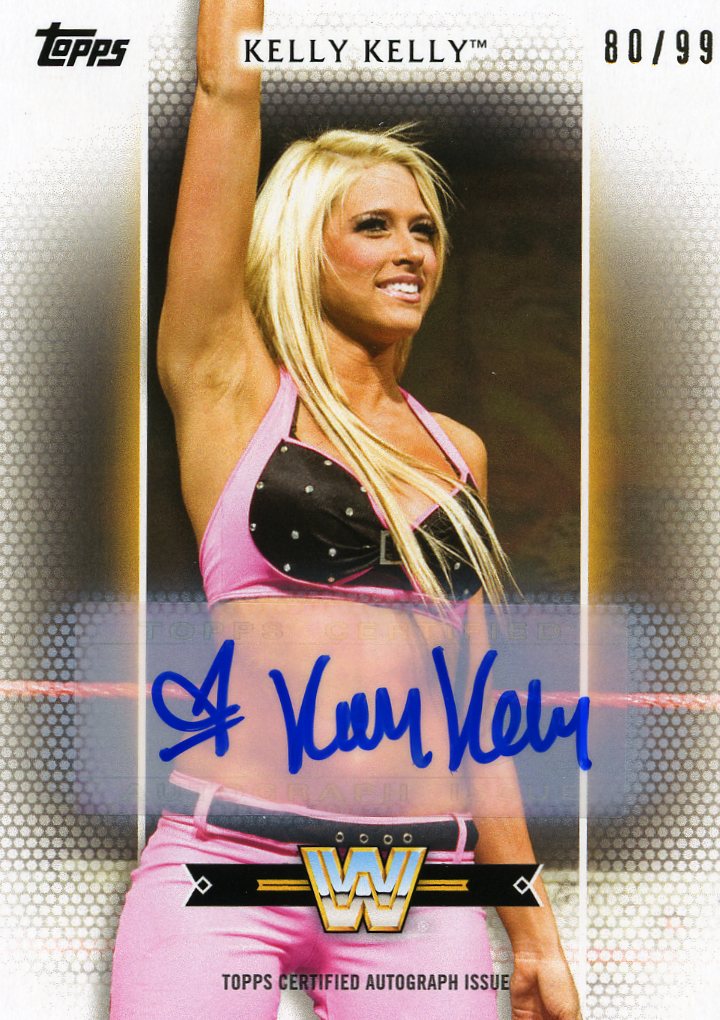 2017 Topps WWE Kelly Kelly Authentic Autograph