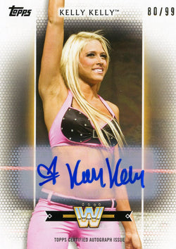 2017 Topps WWE Kelly Kelly Authentic Autograph