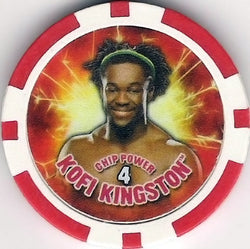 2011 Topps WWE Power Chipz Kofi Kingston