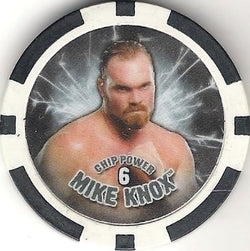 2011 Topps WWE Power Chipz Mike Knox