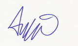 AVRIL LAVIGNE SIGNED 3x5 INDEX CARD COA AUTHENTIC