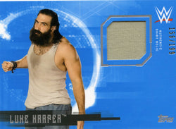 2017 Topps WWE Undisputed Luke Harper Authentic Shirt Relic #/199