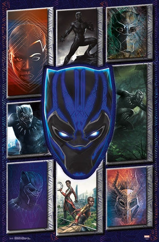 MCU-BLACK PANTHER COLLAGE