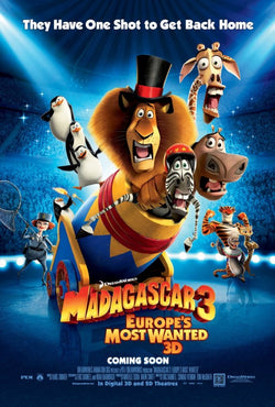 MADAGASCAR 3: EUROPE'S MOST WANTED