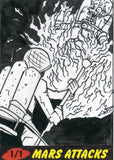 2012 TOPPS MARS ATTACKS 1:1 SKETCH CARD