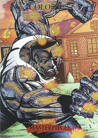2007 Upper Deck Marvel Masterpieces Foil Colossus Card #19