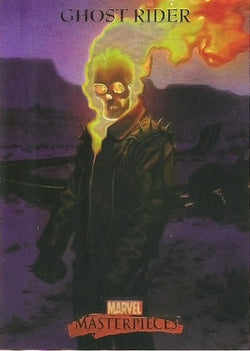 2007 Upper Deck Marvel Masterpieces Foil Ghost Rider Card #32