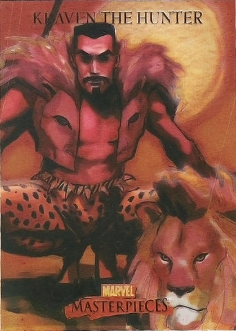 2007 Upper Deck Marvel Masterpieces Foil Kraven the Hunter Card #48