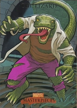 2007 Upper Deck Marvel Masterpieces Foil The Lizard Card #50