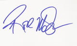 ROSE MCGOWAN SIGNED 3x5 INDEX CARD COA AUTHENTIC