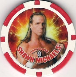 2011 Topps WWE Power Chipz Shawn Michaels