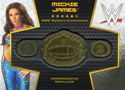 2017 Topps WWE Mickie James Commemorative Medallion #92/99