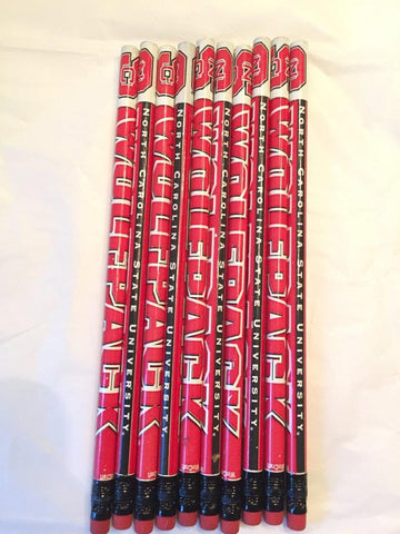 (21) NORTH CAROLINA STATE WOLFPACK OFFICAL NCAA NO. 2 PENCILS