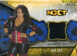 2017 Topps WWE Nia Jax NXT Authentic Mat Relic #05/25