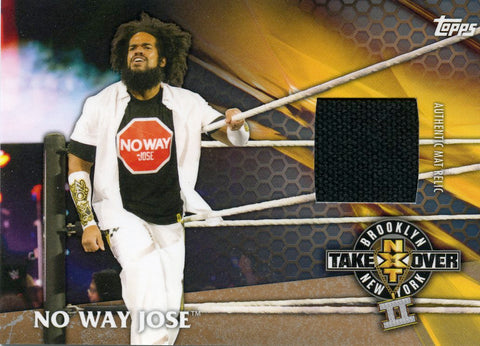 2017 Topps WWE NXT No Way Jose Authentic Mat Relic #081/199