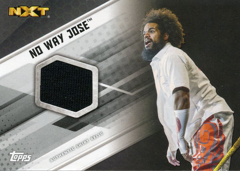 2017 Topps WWE No Way Jose Authentic Shirt Relic #013/199