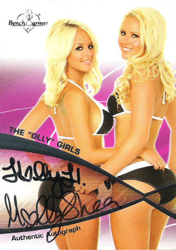 2008 Bench Warmer The "Olly" Girls Authentic Autograph 10 of 12