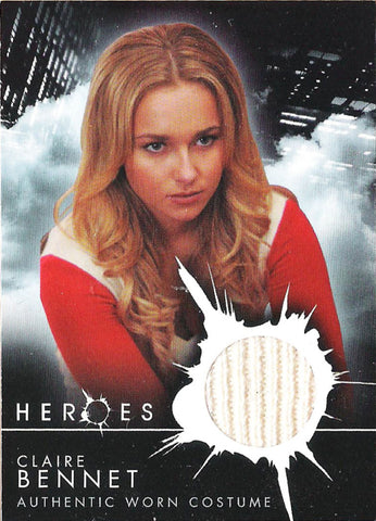 Topps Heroes Authentic Worn Costume Claire Bennet