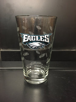 PHILADELPHIA EAGLES OFFICIAL NFL 16OZ PINT GLASS