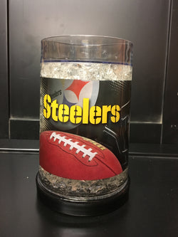 PITTSBURGH STEELERS OFFICIAL NFL 16OZ CRYSTAL FREEZER MUG