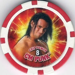 2011 Topps WWE Power Chipz CM Punk