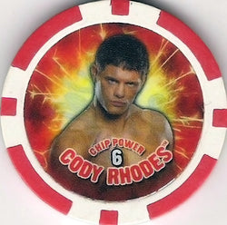 2011 Topps WWE Power Chipz Cody Rhodes