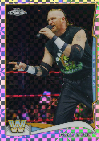 2014 Topps Chrome WWE Road Dogg Xfractor Parallel Card #108