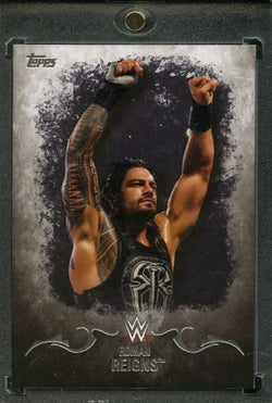 2016 Topps WWE Undisputed #1/1 Roman Reigns Blank Back