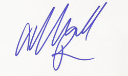 MICHELLE RYAN SIGNED 3x5 INDEX CARD COA AUTHENTIC