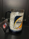 SAN DIEGO CHARGERS OFFICIAL NFL 16OZ CRYSTAL FREEZER MUG