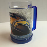 SAN DIEGO CHARGERS OFFICIAL NFL 16OZ CRYSTAL FREEZER MUG