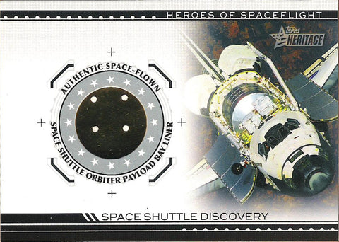 2009 Topps American Heritage Collection Relic Space Shuttle Discovery #HSFR-SSD2
